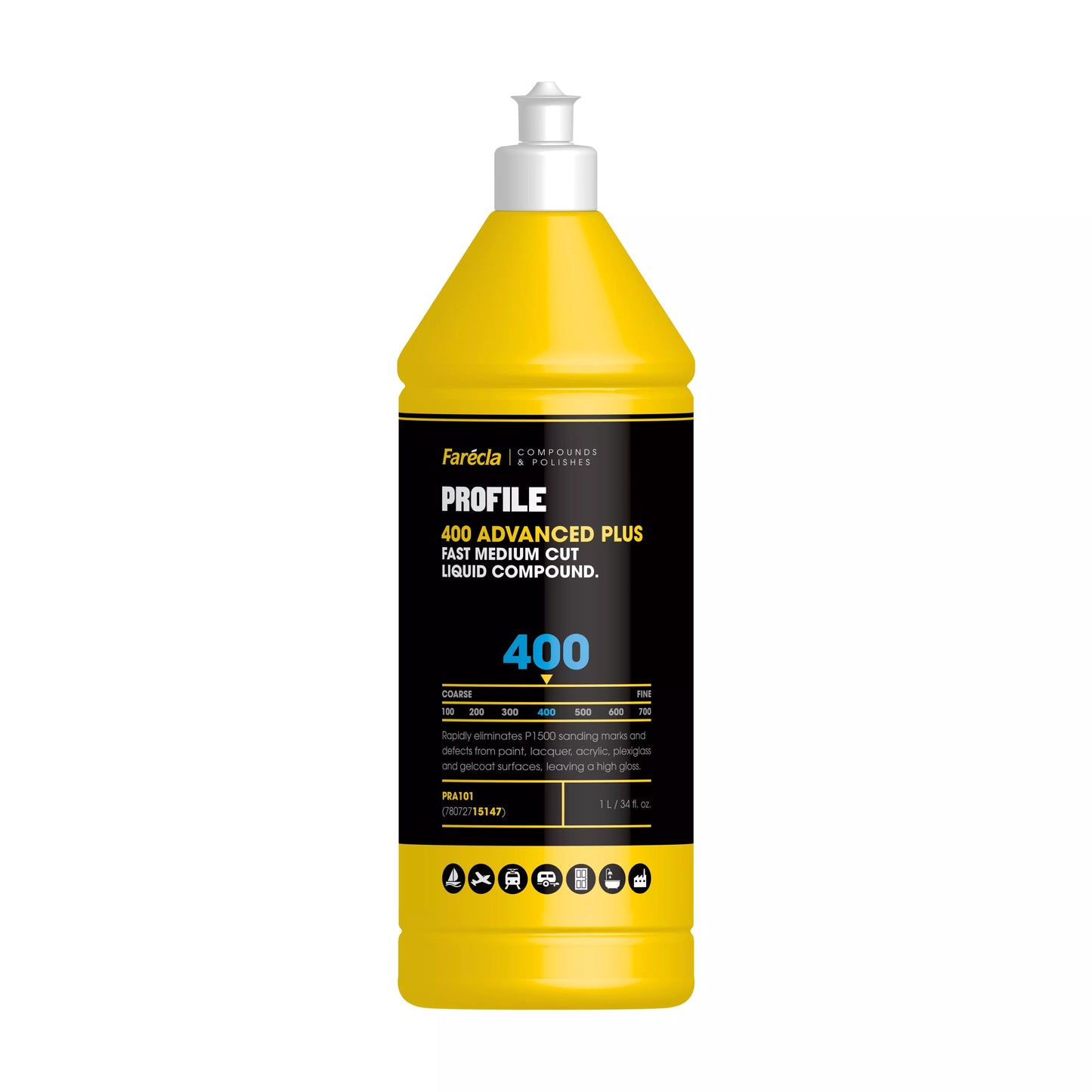 FARECLA Profile 400 Advanced Plus Liquid Compound P1500 Scratch Remover