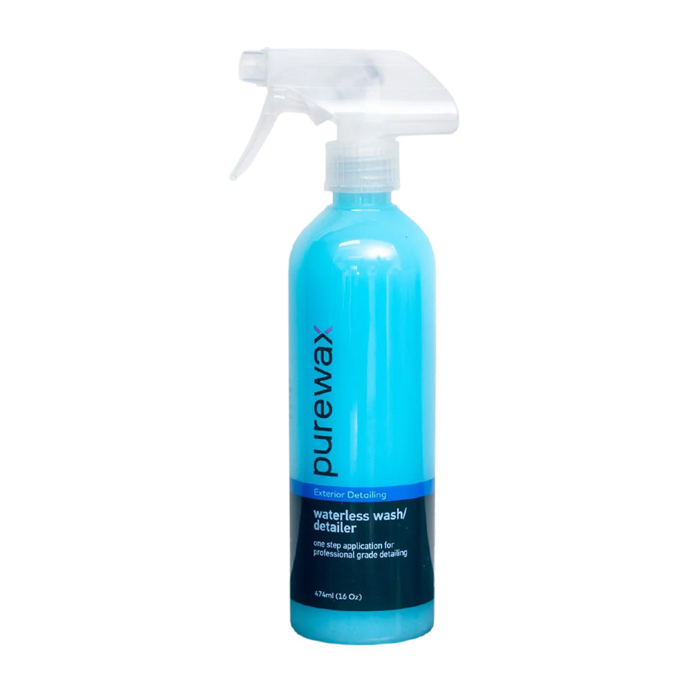 PUREWAX Waterless Wash & Detailer 473ml Spray Bottle One Step Cleaning Detailing