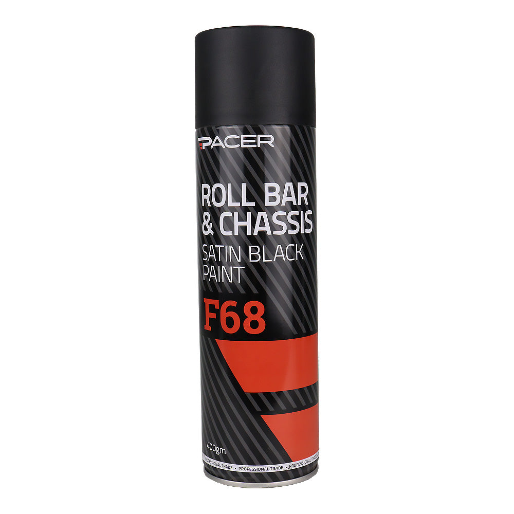 PACER Roll Bar & Chassis Satin Black 400gm Protective Coating Spray