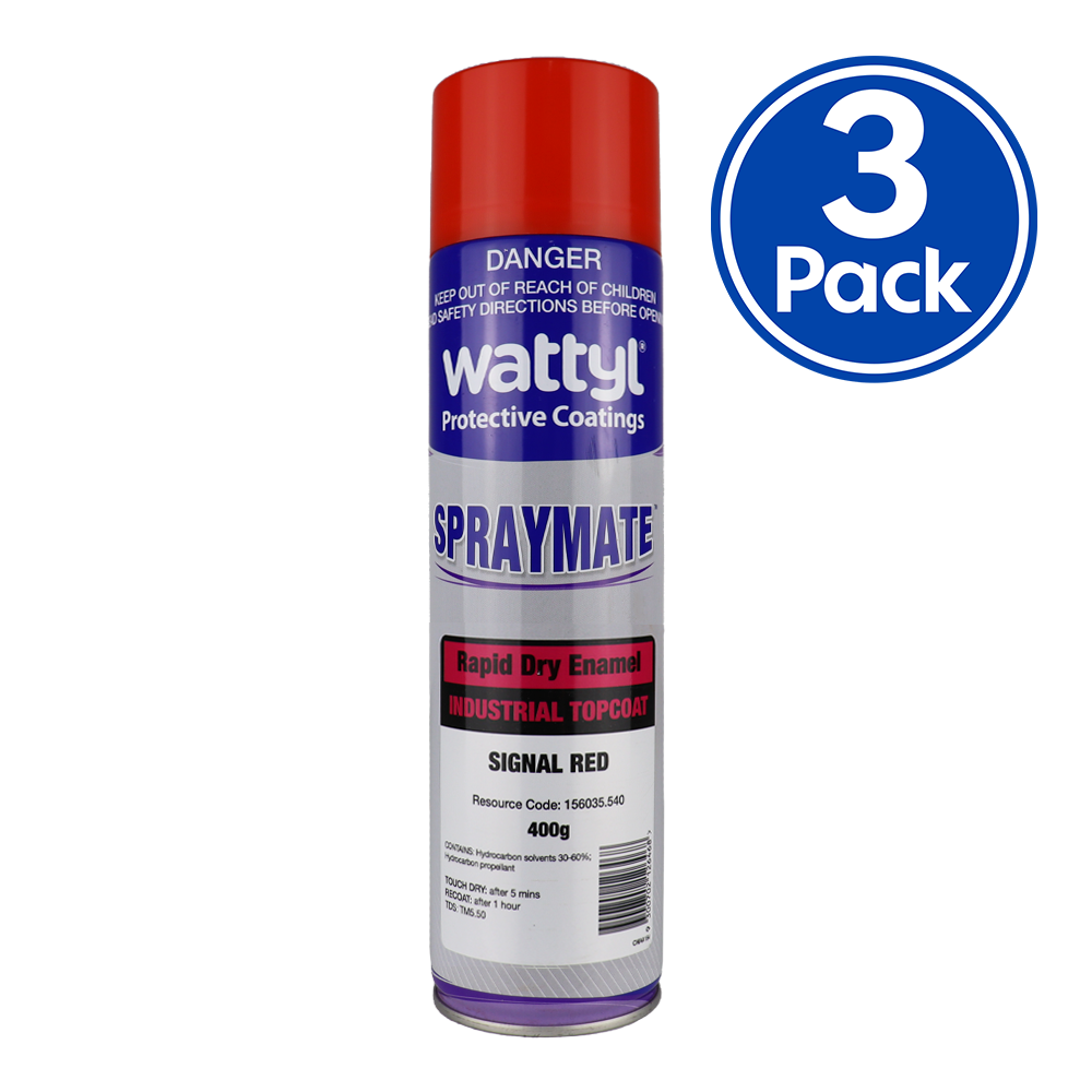 WATTYL Spraymate Industrial Quick Dry 1K Enamel 400g Aerosol R13