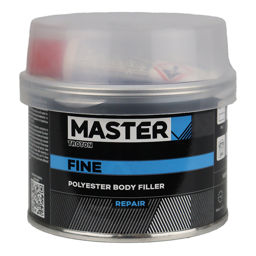 TROTON Master Fine Filler 250gm & Hardener Flexible Polyester Putty Repair