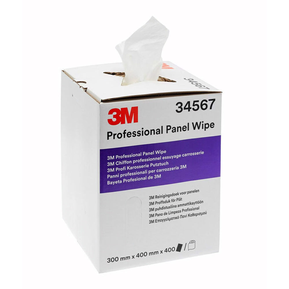 3M 34567 Professional Panel Wipes 300mm x 400mm x 400 Box Low Lint Anti Static