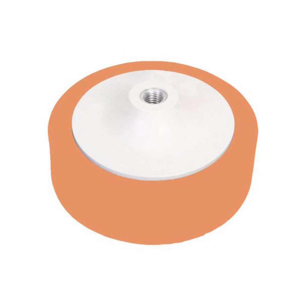 VELOCITY Foam Compounding Pad 6" With Backing Orange M14X2 150MM Cutting