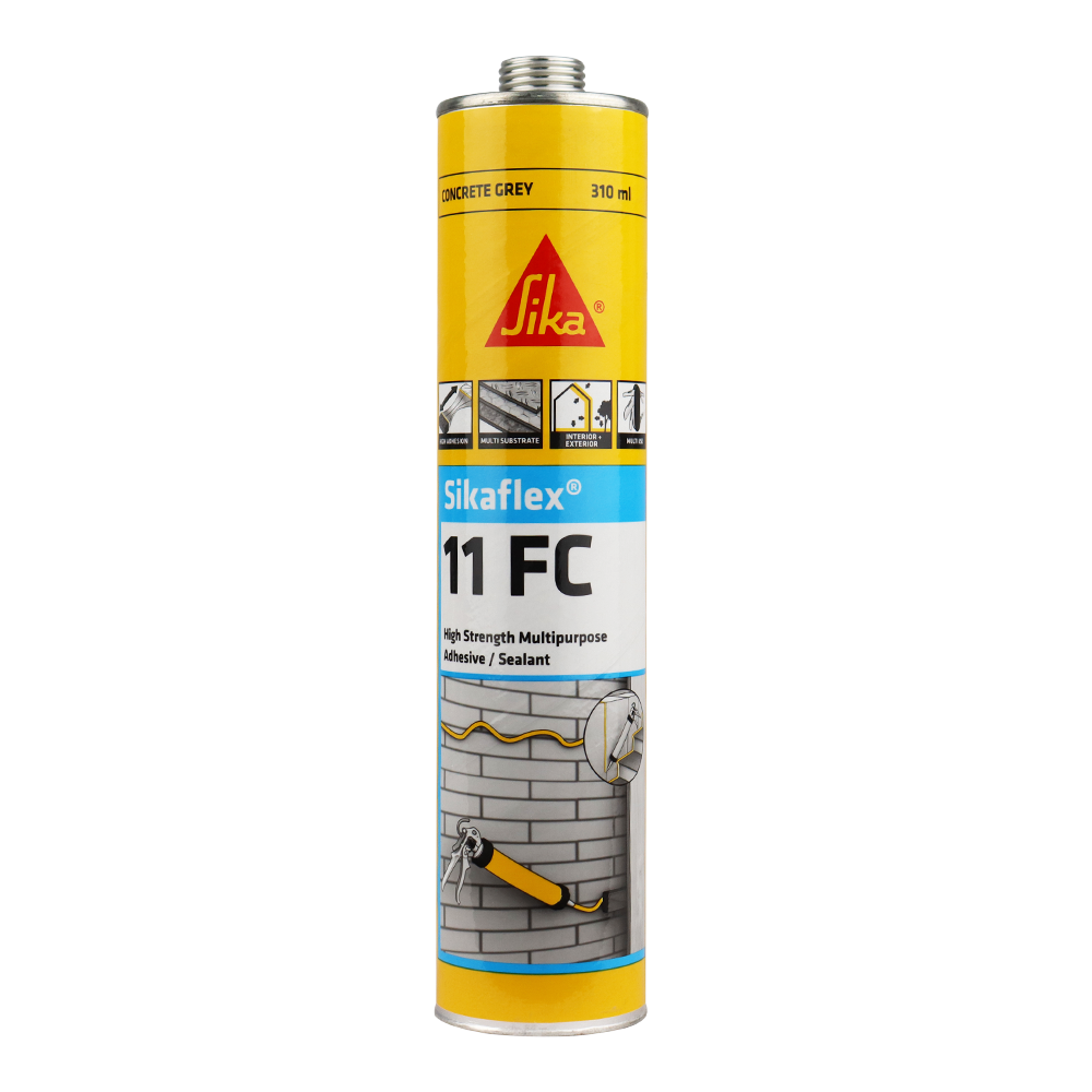 Sika Sikaflex 11FC Polyurethane Adhesive Sealant 310ml Concrete Grey