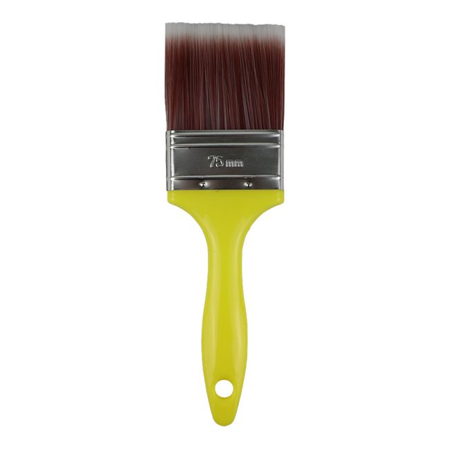 C&A Yellow Brush 75mm Varnish Paint Interior