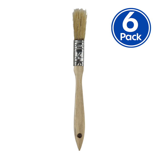 C&A Industrial Paint Brush 12mm x 6 Pack Trade