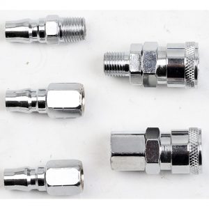 ROK 5PC NITTO STYLE AIR FITTING SET COMPRESSOR TOOL HOSE