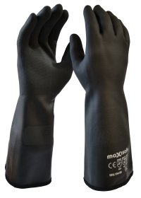 Maxisafe Heat Proof Resistant Protective Neoprene Gauntlet Glove