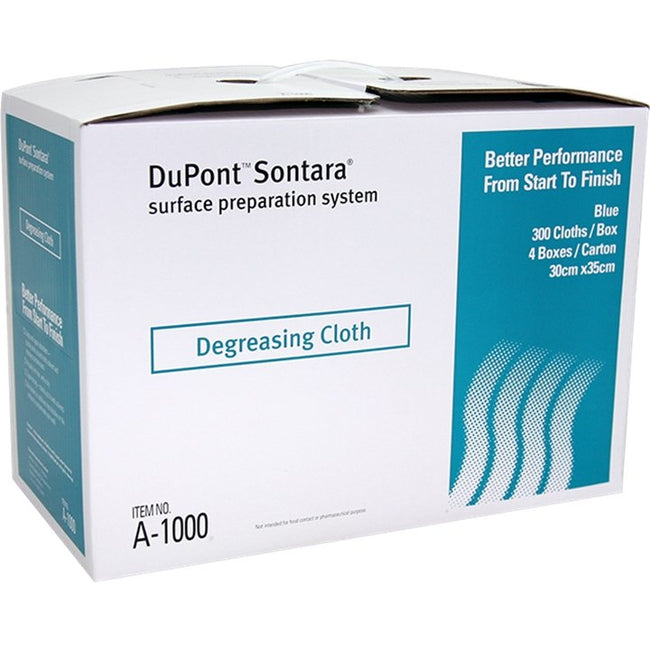 DuPont Sontara Preparation Tack Degreasing Cloth A-1000 35cm x 30cm 300/BOX