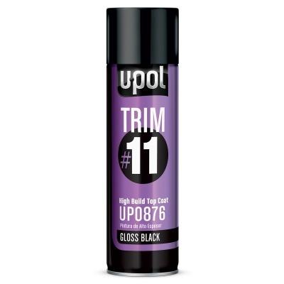 U-POL Trim #11 High Build Top Coat 450ml Gloss Black