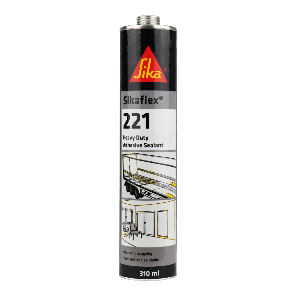 Sika Sikaflex 221 Heavy Duty Adhesive Sealant 310ml Grey