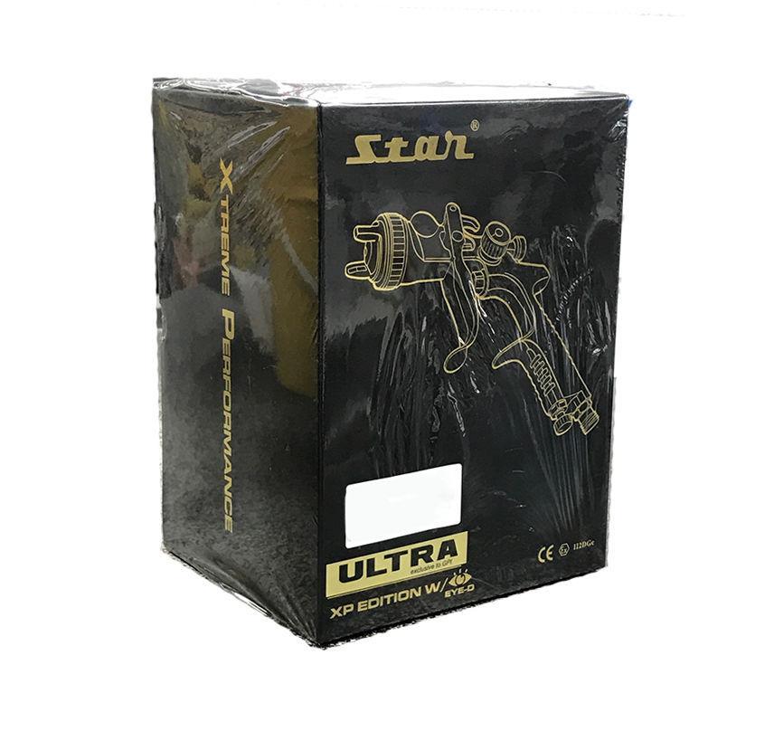 Star Ultra Edition HVLP Spray Paint Gun 1.3mm 600ml Cup & Adapter