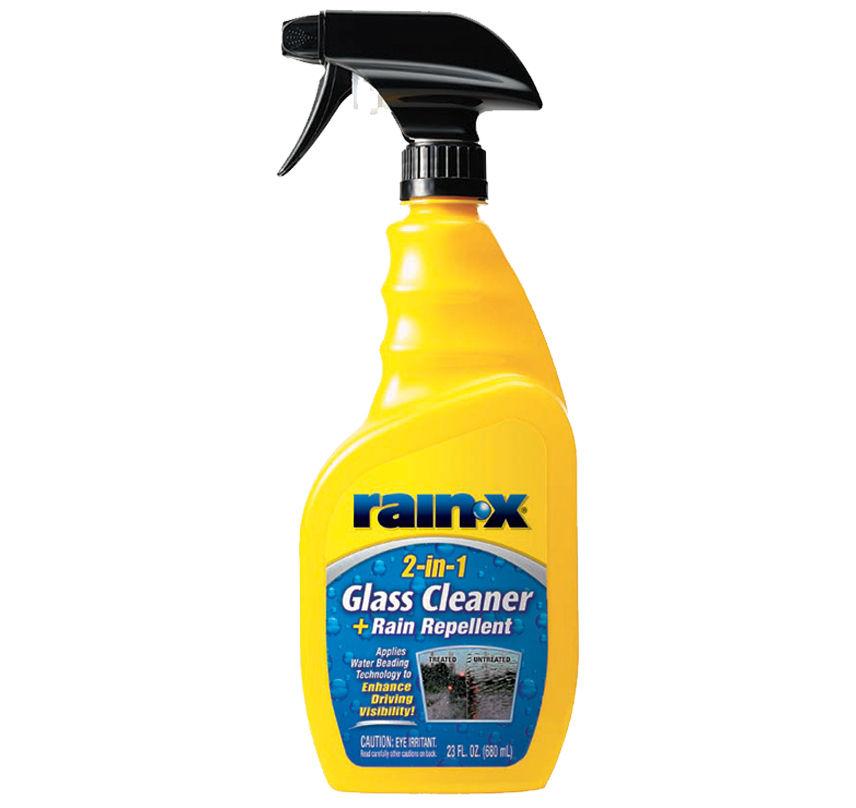 Rain-X 2-In-1 Glass Cleaner + Rain Repellent 680mL 23oz Windshield Window Spray