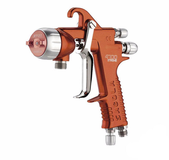SAGOLA 4100 Xtreme Pressure Spray Painting Gun Primers Clearcoats 1.2mm EPA