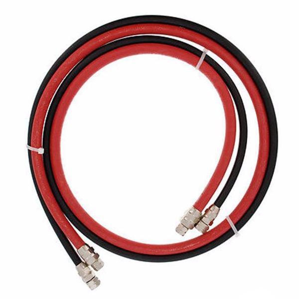 SAMSON Fluid & Air Pressure Pot Cup Hoses 1.2m Red & Black