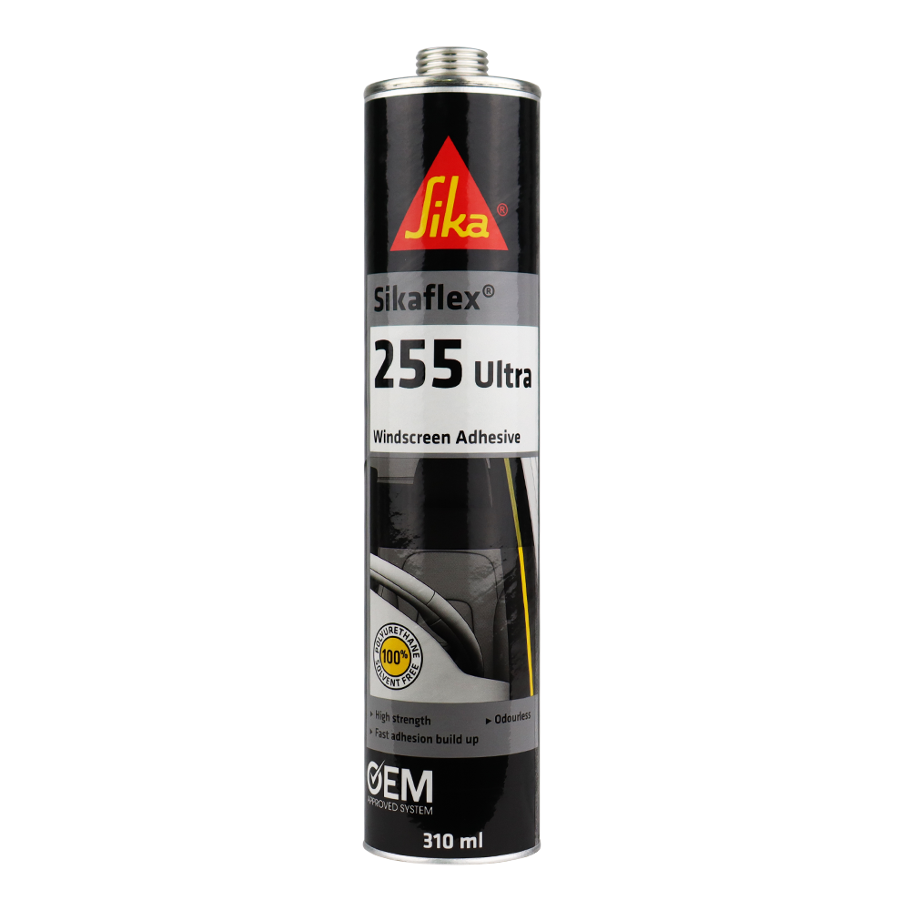 Sika Sikaflex 255 Ultra Glass Windscreen Adhesive 310ml Black
