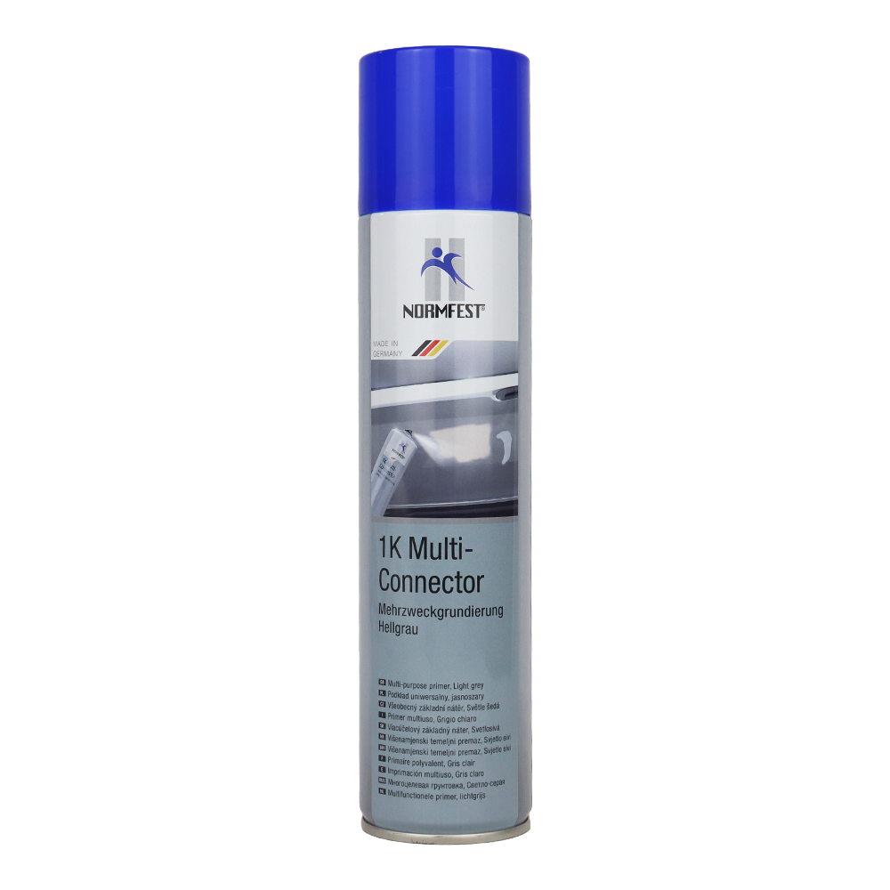 NORMFEST 1K Multi-Connector Quick Dry Primer Aerosol 400ml Light Grey
