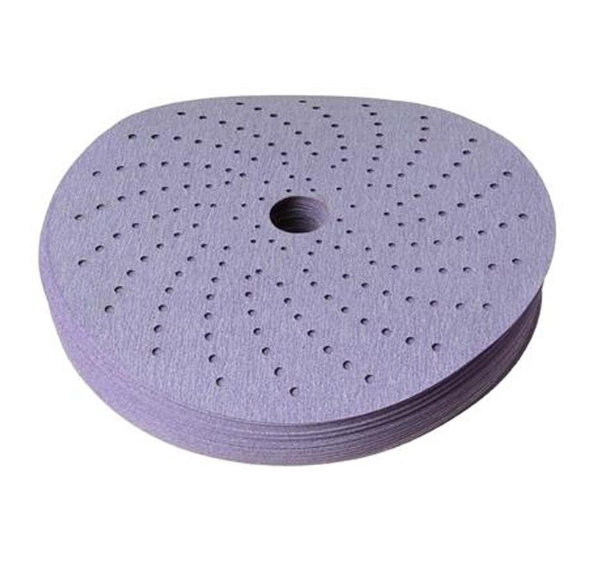 3M 30283 Purple Clean Sanding Hookit Disc 3'' 76mm Grit P80E Box of 50 Marine