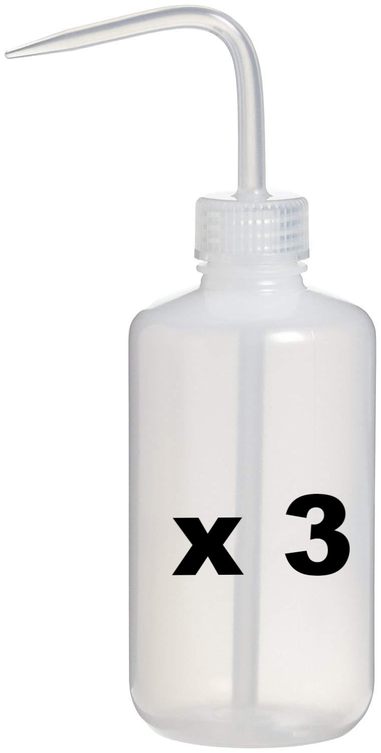 Thinners Solvent Squirter Spray Maintence Gun Cleaning Bottle 1L x 3