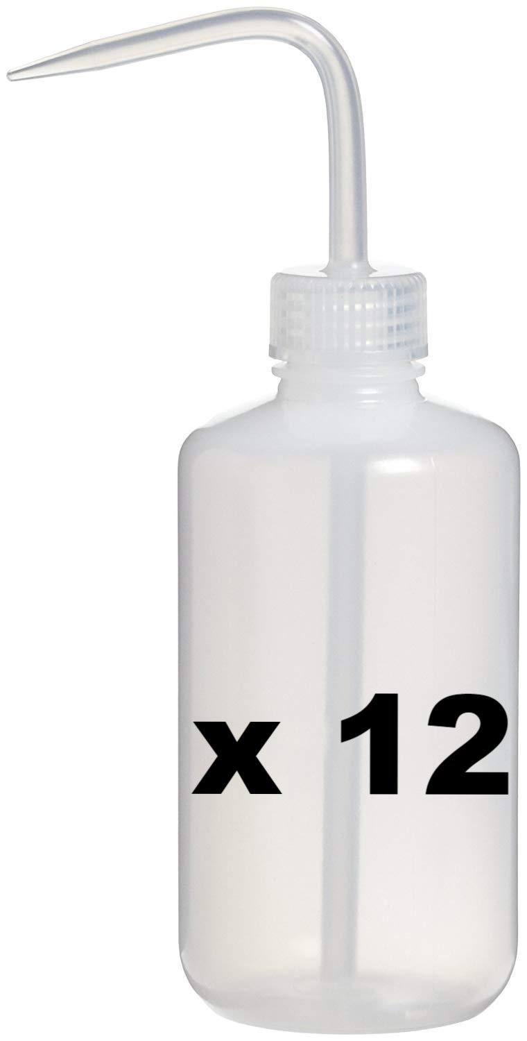 Thinners Solvent Squirter Spray Maintence Gun Cleaning Bottle 1L x 12