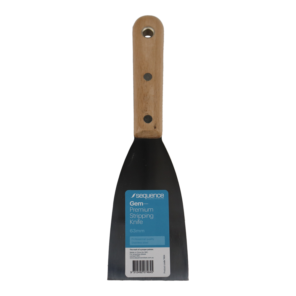 Sequence Premium Stripping Knife 63mm Professional Quality Stainless Steel