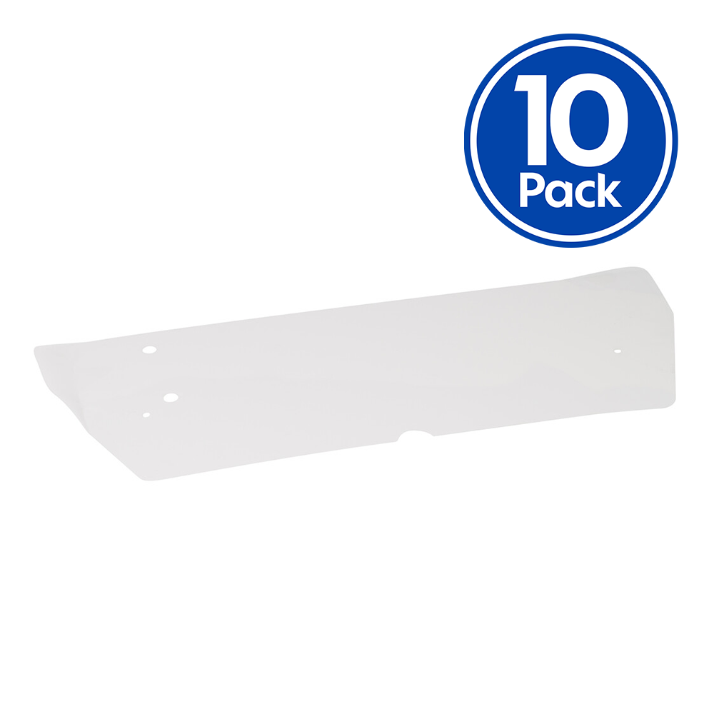 ANEST IWATA Peel Off Lenses 2100 Visor Covers AF2020K10 x 10 Pack