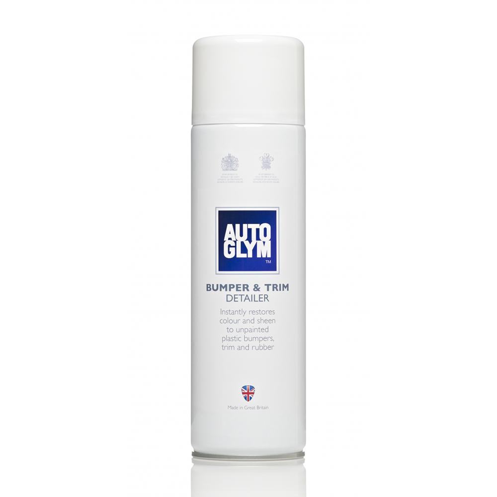 AUTOGLYM Bumper & Trim Bumper Detailer 274g Aerosol Colour Restorer