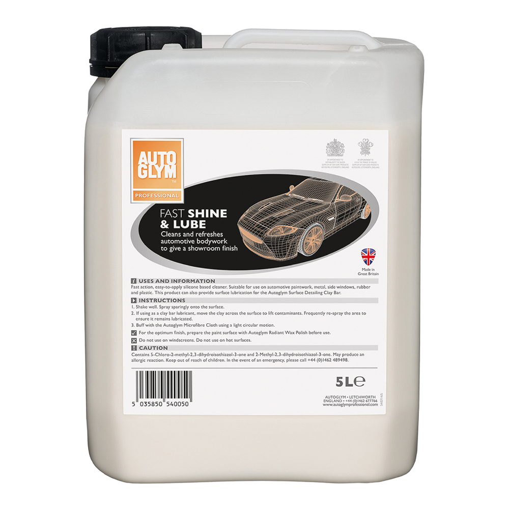 AUTOGLYM Fast Shine Lube 5L Clay Lubricant Detailer