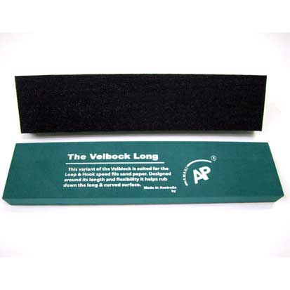 Amaxi Hook & Loop Large Sanding Block The Velblock Long