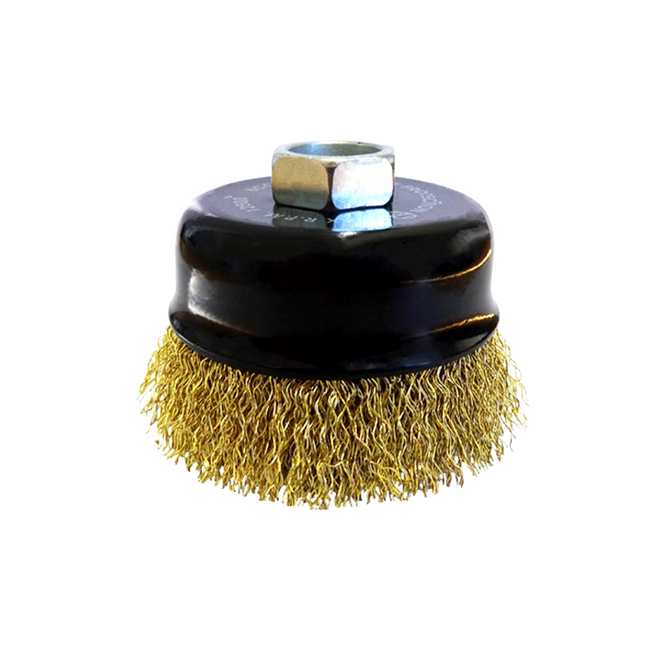 Josco Brumby 75mm Crimped Multi-Thread Cup Brush Twisted Wire