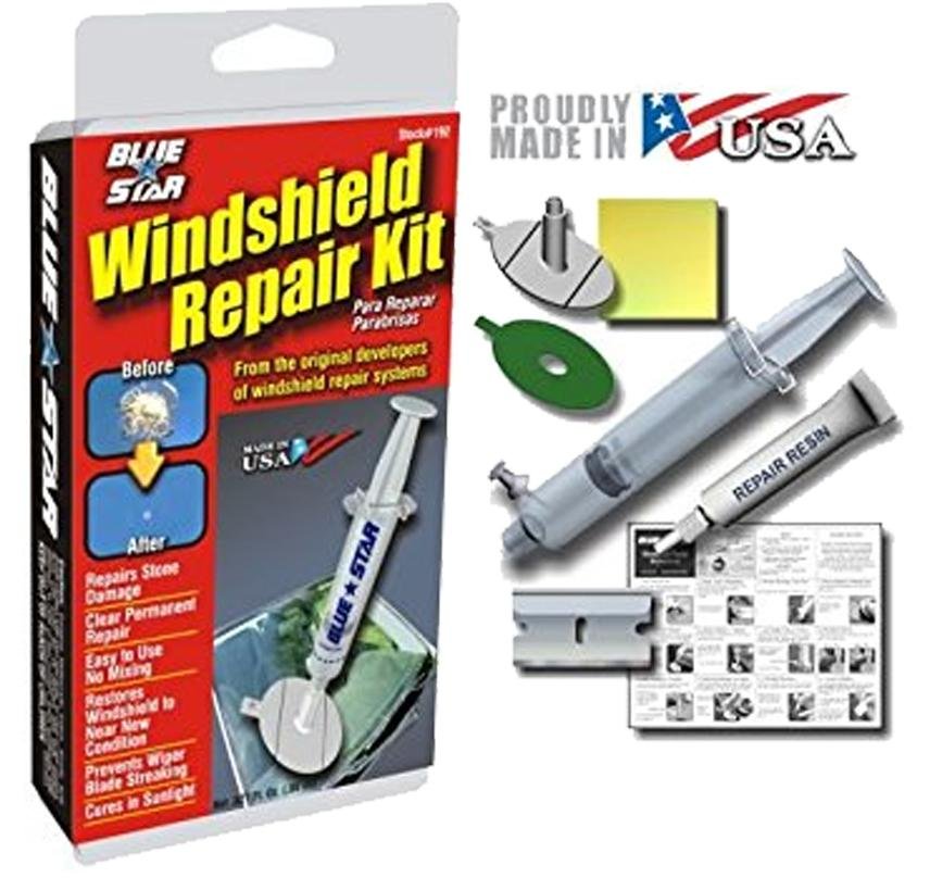 Blue Star Windshield Repair Kit .80mL