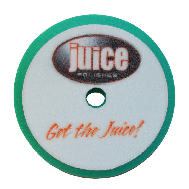JUICE Green Buffing Pad Hook & Loop 180mm