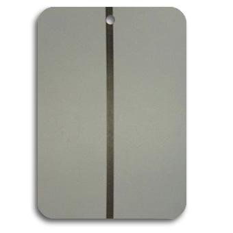METAL COLOUR MATCH CARDS LIGHT GREY PK100 PRIMED PAINT TEST CARD LIGHT