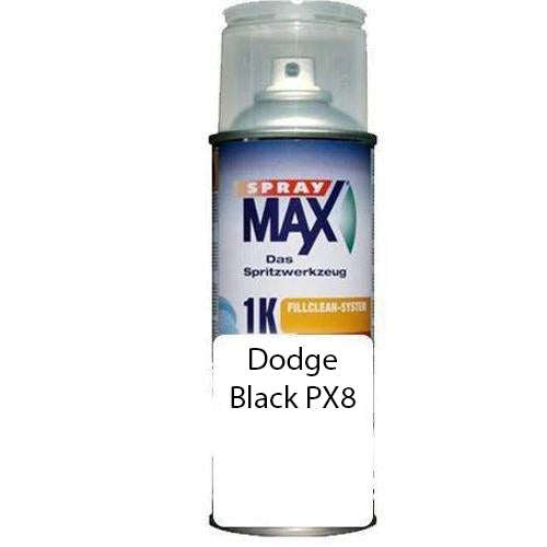 Auto Car Touch Up Can Dodge Black PX8