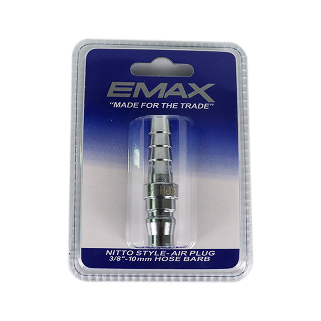 EMAX 3/8" - 10mm Hose Barb Nitto Style Air Plug