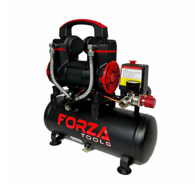 Forza Tools Air Compressor 8L 900W 105L/M Oil Free Low Noise Trade