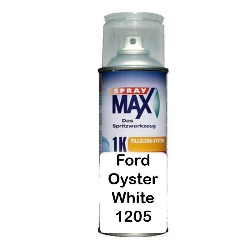 Auto Car Touch Up Paint Can Ford Oyster White 1205