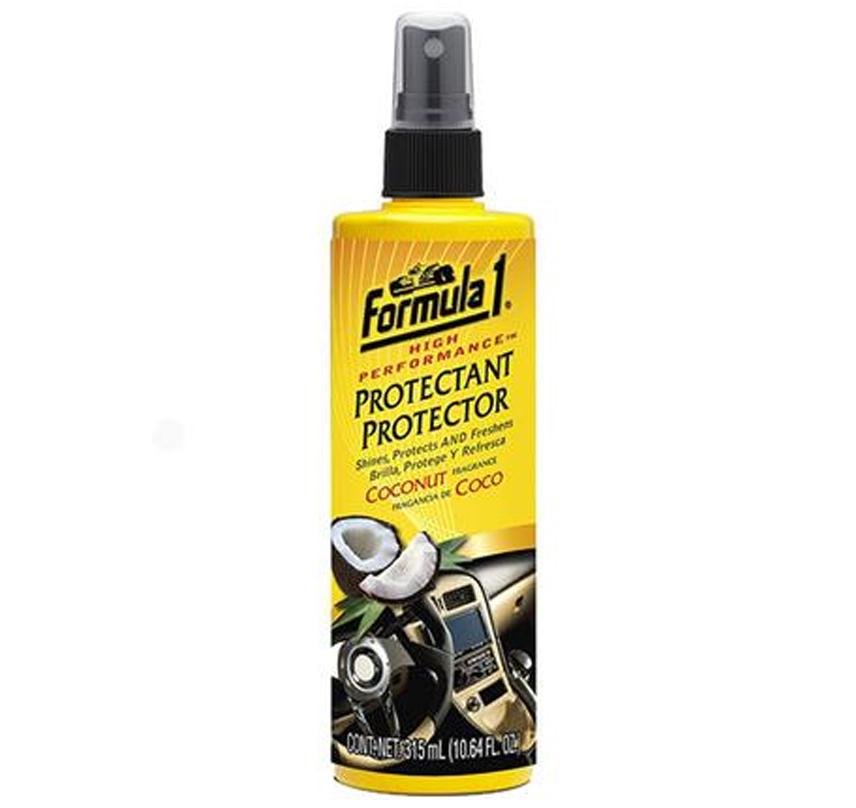 Formula 1 Auto Car Care Protectant Shines Freshens - Coconut Fragrance 315ml
