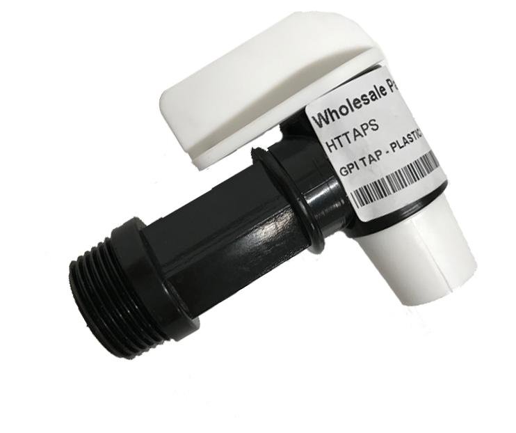 GPI Drum Tap Plastic Solvent 20mm Black & White Twist