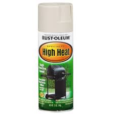 Rustoleum High Heat Tough Protective Enamel Almond 340g 12oz