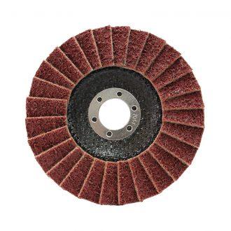 Josco 125mm Medium Poly Flap Disc Angle Grinders Remove Rust From Steel