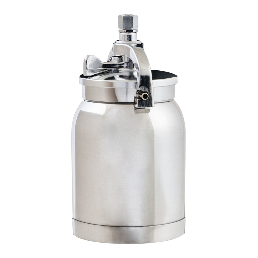 2Spray Spray Gun Suction Pot 1L Aluminium 1/4 Fitting Siphon Cup