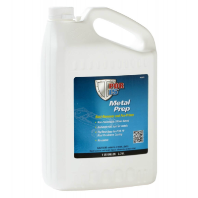 POR15 Metal Prep 3.78L Etch Non-Toxic Metal Adhesion Promoter Removes Rust