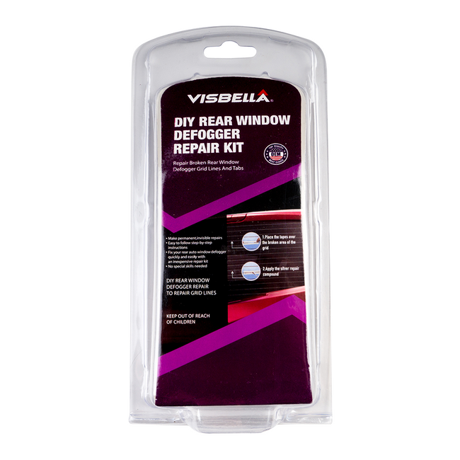 Visbella Complete Rear Window Defogger DIY Repair Kit Auto Car Windscreen Fix