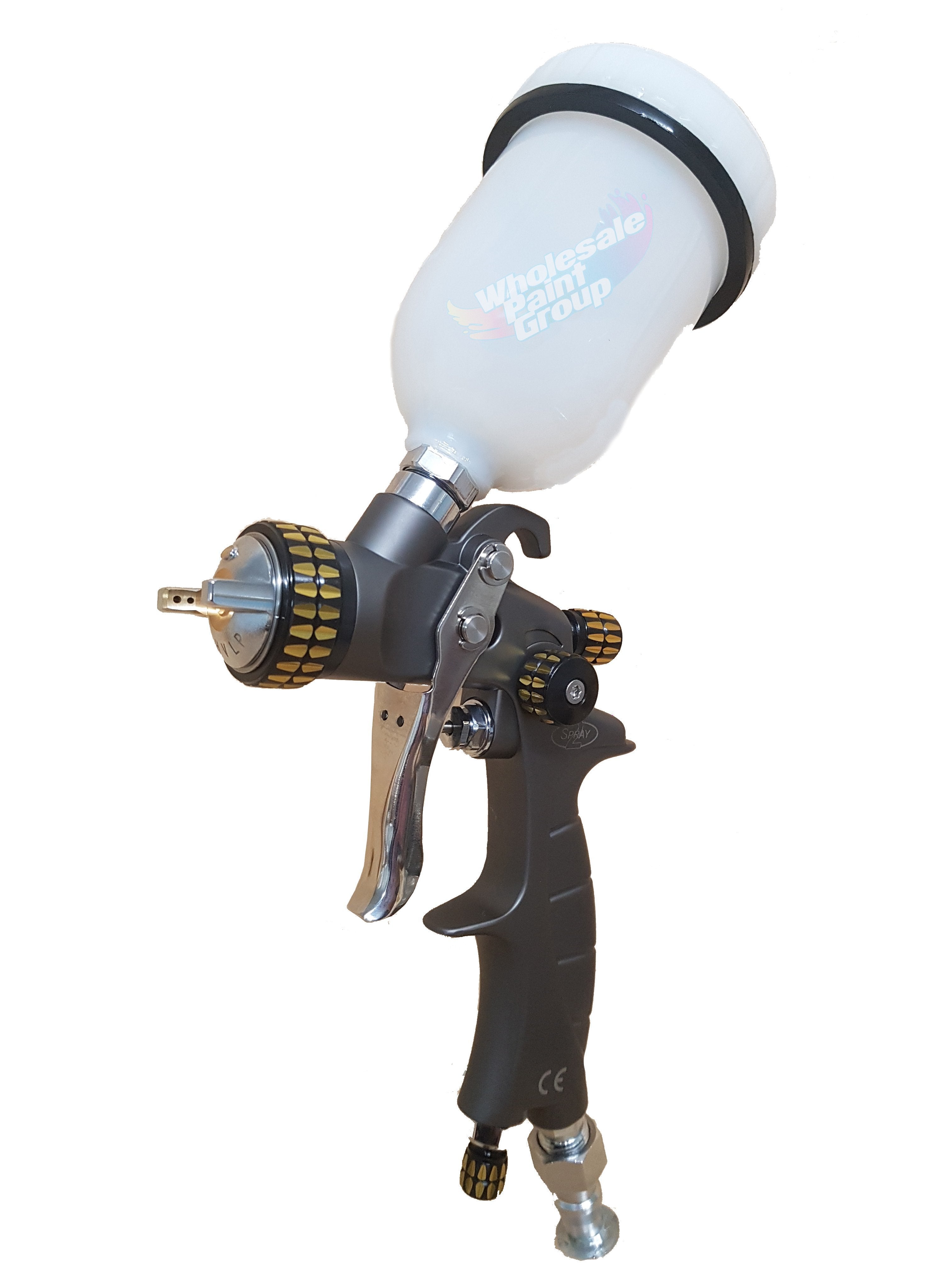 Iwata HVLP Gravity Spray Gun Kit - 1.3mm Nozzle For Professional Painting