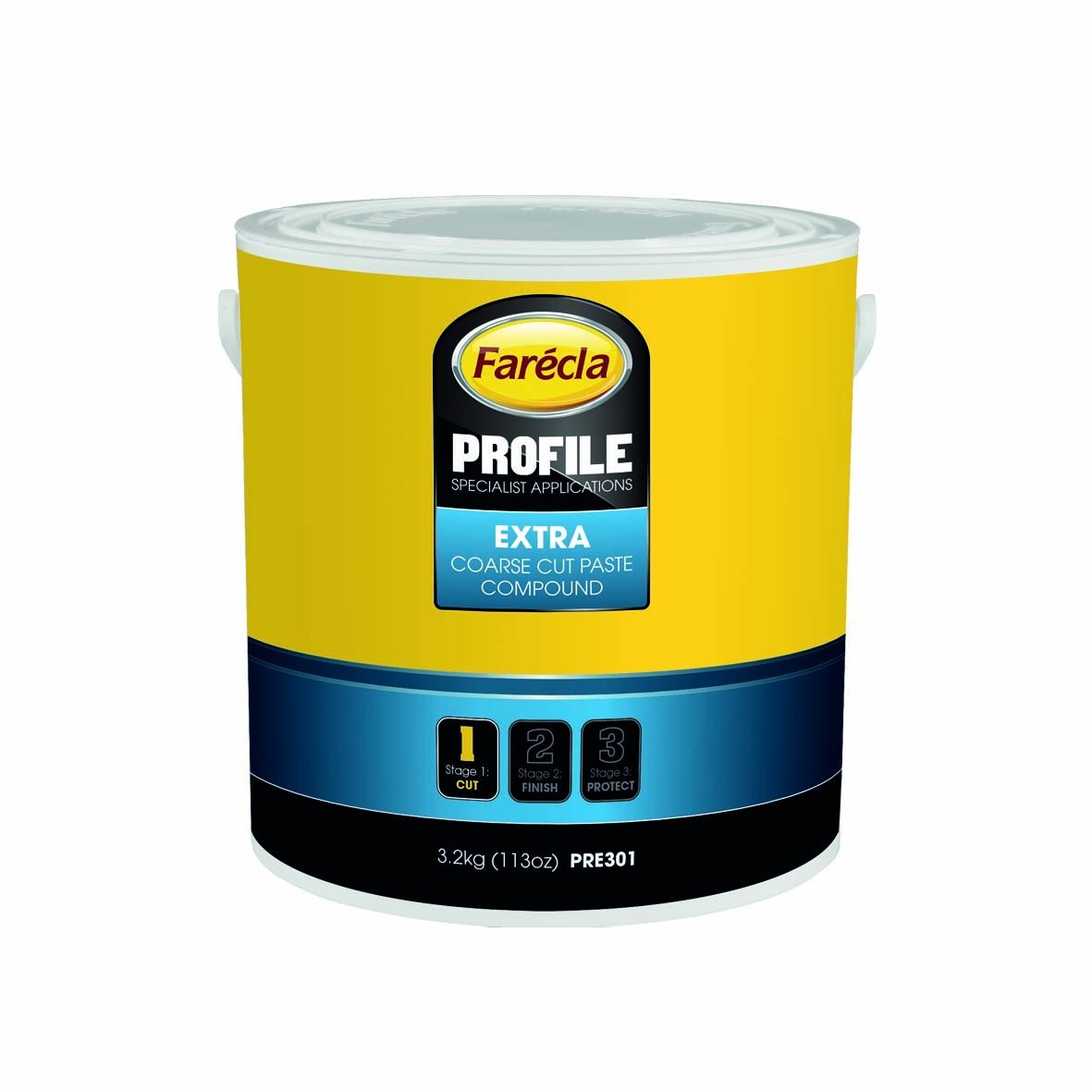 FARECLA Profile 300 Extra Coarse Cut Paste (101) Compound 3.2kg PRE301 Marine Buffing