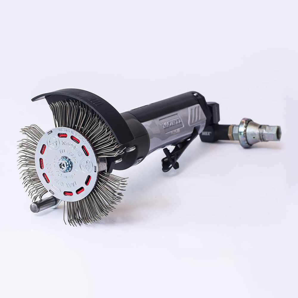 Monti Bristle Blaster Axial Pneumatic Kit SDB-601-BMC Set Auto Panel Abrasive Car Repair