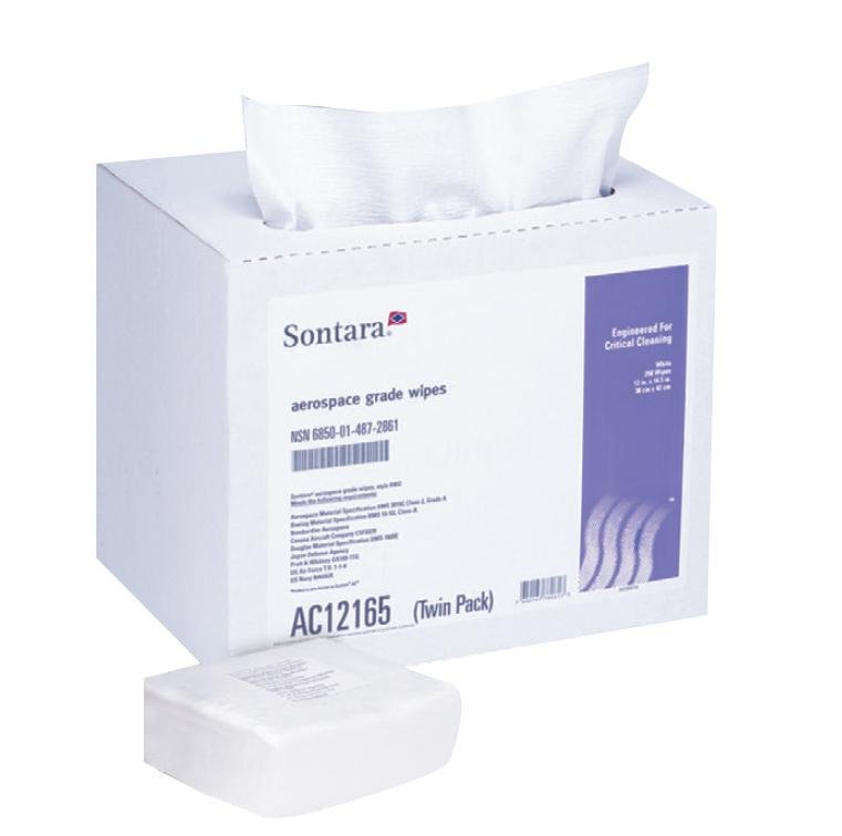 Sontara Aerospace Wipes 250 per box AC12165