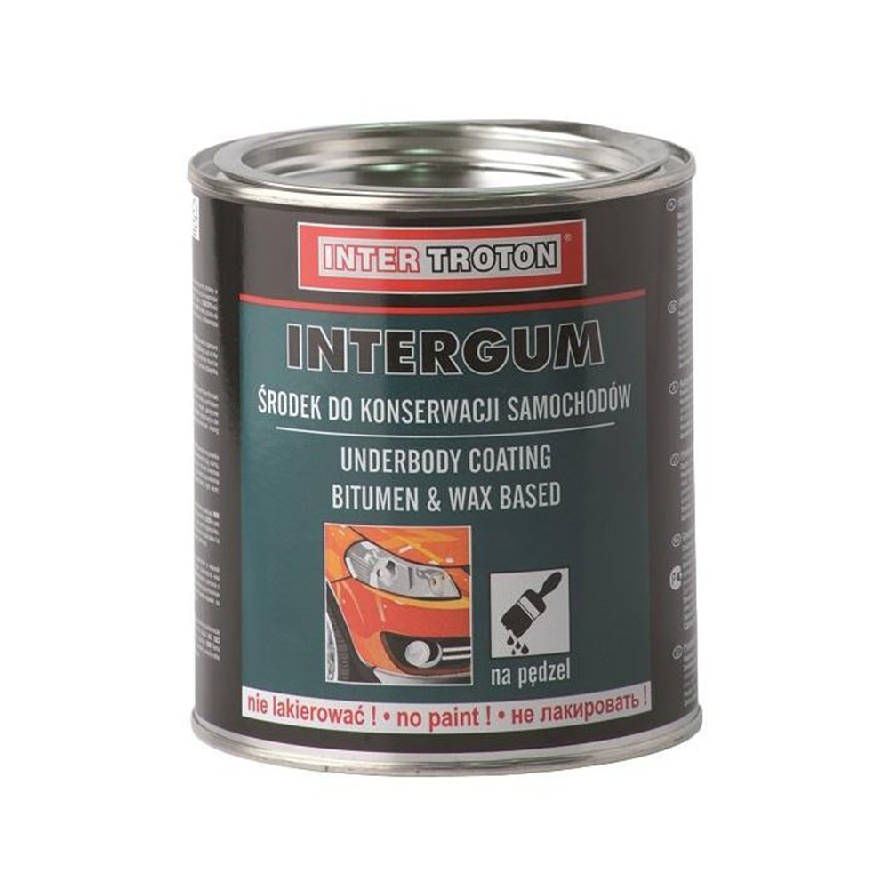 TROTON Intergum Underbody Coating Bitumen Brush On 1kg Car Auto Protec –  Wholesale Paint Group