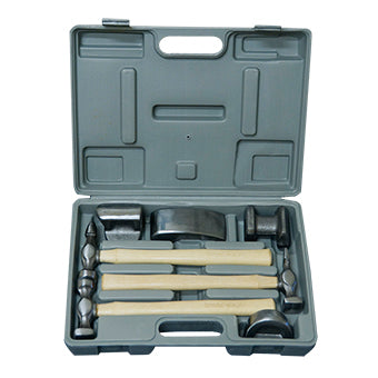 GPI Panel Beating Kit 7 Piece Hammer and Dollys